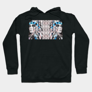 American Indian woman Hoodie